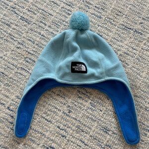 The North Face Kids' Light Blue Fleece Hat